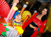 Sayali Bhagat appeals for a Greener Ganesh Chaturthi Hindi Event photos