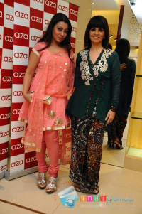 Genelia and Hrishitha Bhatt At Nishka Lulla Showcase Hindi Event photos