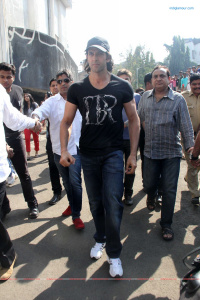 Hrithik Roshan and Sanjay Dutt visited Chandan Theatre Hindi Event photos