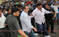 Hrithik Roshan and Sanjay Dutt visited Chandan Theatre Hindi Event photos