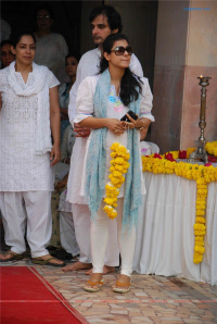 Joy Mukherjee Funeral photos