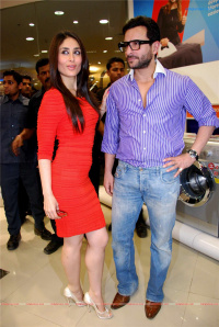 Saif Ali Khan and Kareena Kapoor Promote Agent Vinod photos