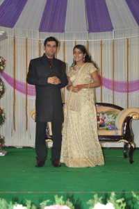 Navya Nair wedding reception photos