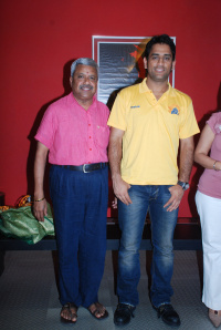 MS Dhoni watches Force Movie at Four Frames photos