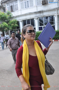 Actress Sona at Commissioner Office photos