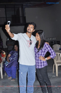 Vijay Visits Sattam Oru Iruttarai Shooting Spot  Tamil  Event Photos,Vijay Visits Sattam Oru Iruttarai Shooting Spot  Tamil  Event Stills
