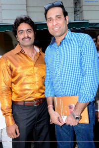 Telugu Warriors Team meet Mr.Sachin And Mr Laxman at ITC Kakatiya Telugu Event photo