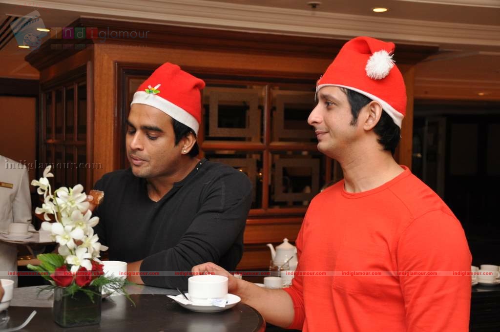 3 Idiots celebrate Christmas Event hd photo