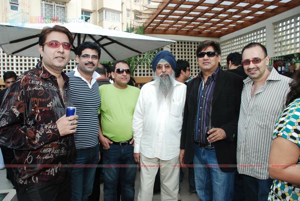 Gulshan Grover, Aditya Pancholi at Joe Rajan's brunch Event hd photo