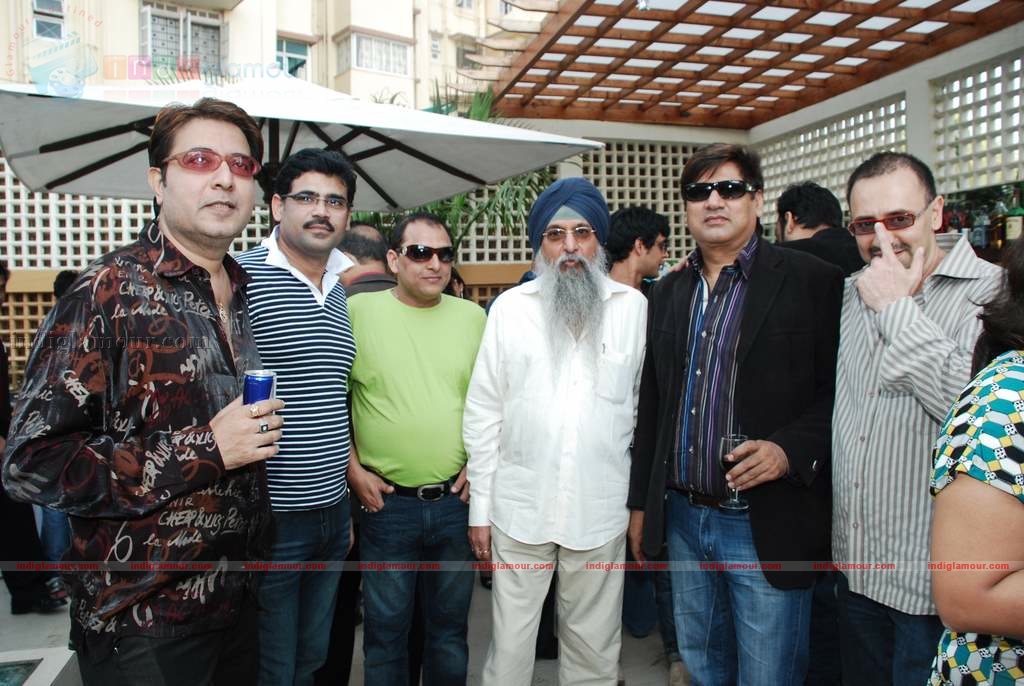 Gulshan Grover, Aditya Pancholi at Joe Rajan's brunch Event hd photo