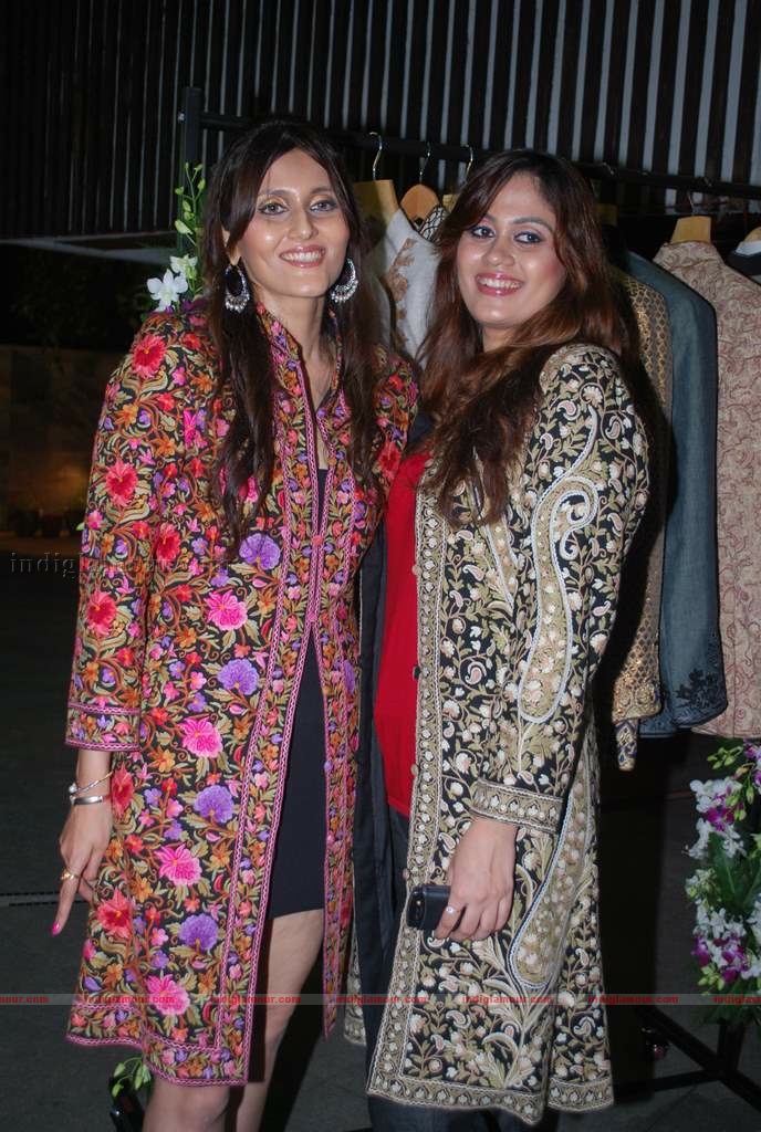 Barkha Aand Sonzal showcase their men's wear Event hd photo