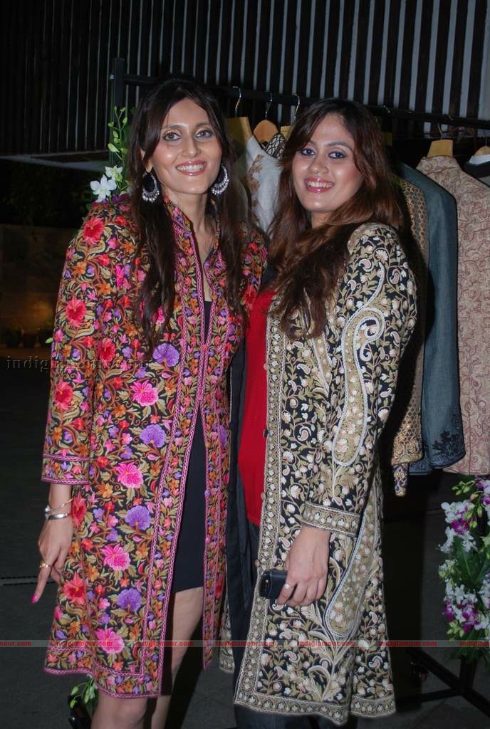 Barkha Aand Sonzal showcase their men's wear Event hd photo