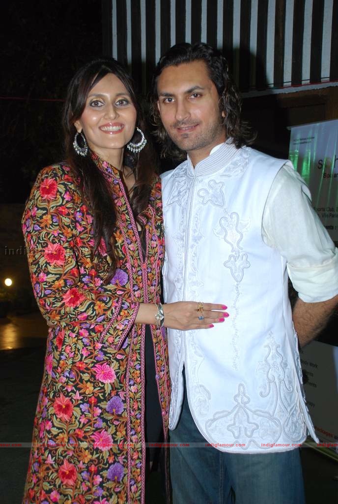 Barkha Aand Sonzal showcase their men's wear Event hd photo
