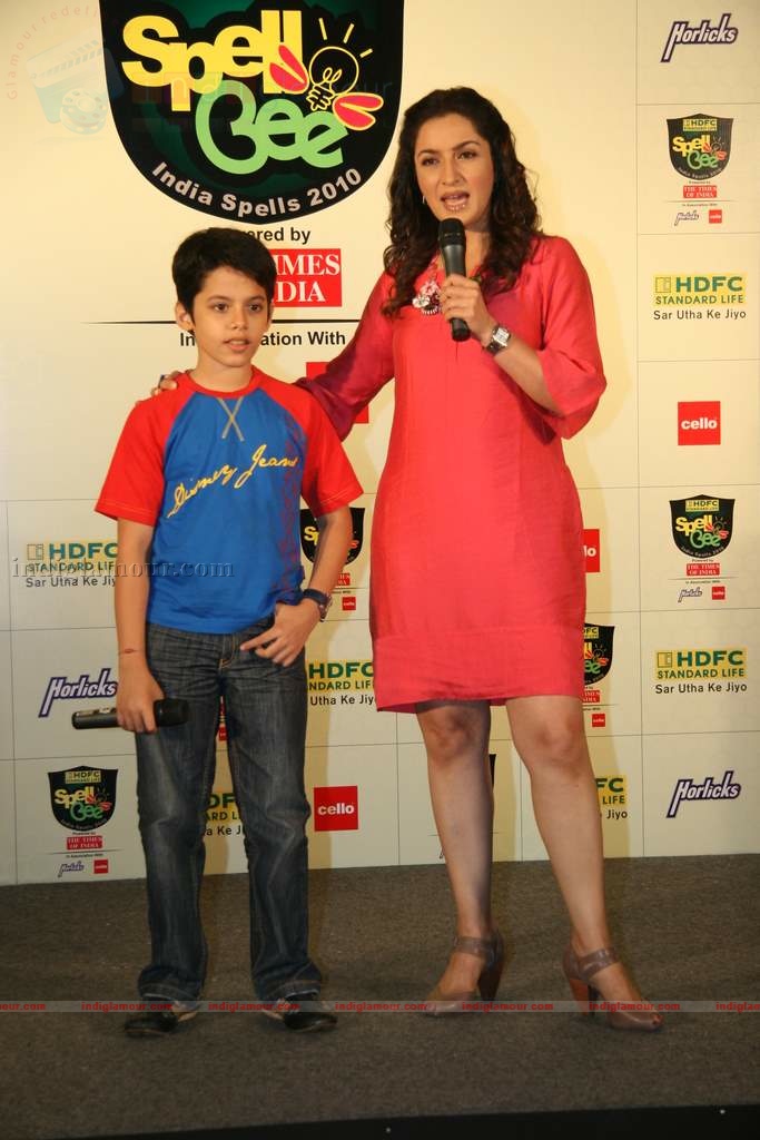 Tisca Chopra at the Launch of 'HDFC Standard Life Spell Bee- India Spells 2010' Event hd photo