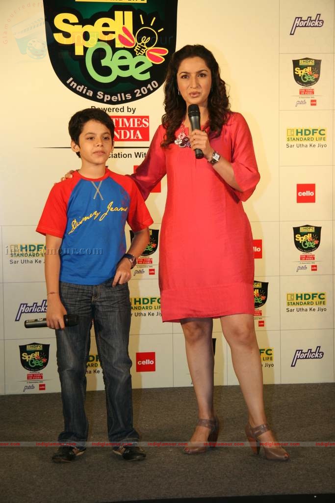 Tisca Chopra at the Launch of 'HDFC Standard Life Spell Bee- India Spells 2010' Event hd photo