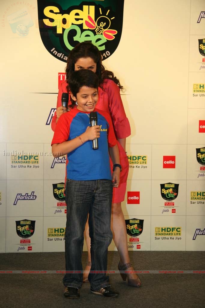 Tisca Chopra at the Launch of 'HDFC Standard Life Spell Bee- India Spells 2010' Event hd photo