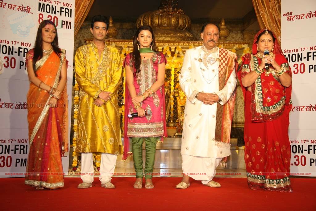 Zee Tv's Yahan Mein Ghar Kheli serial music launch Event hd photo