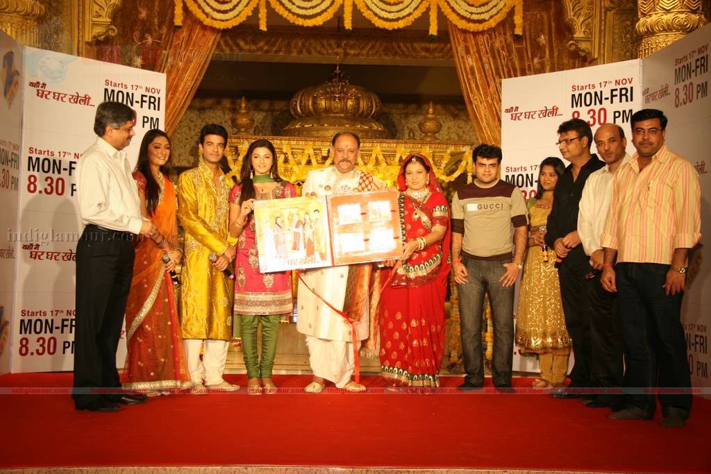 Zee Tv's Yahan Mein Ghar Kheli serial music launch Event hd photo