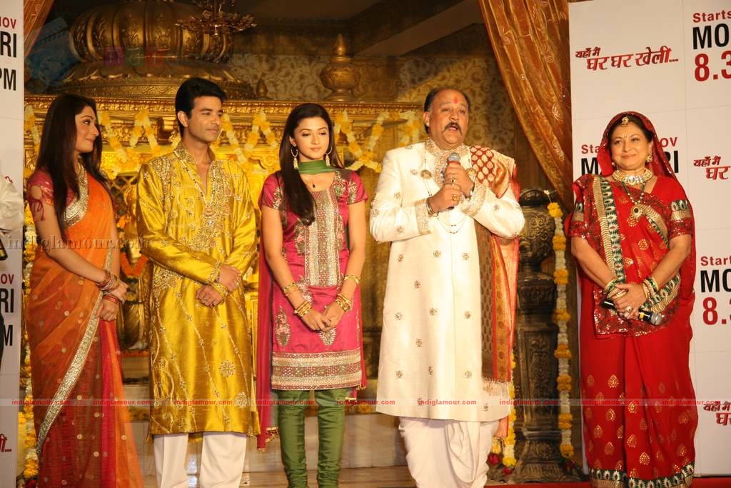 Zee Tv's Yahan Mein Ghar Kheli serial music launch Event hd photo