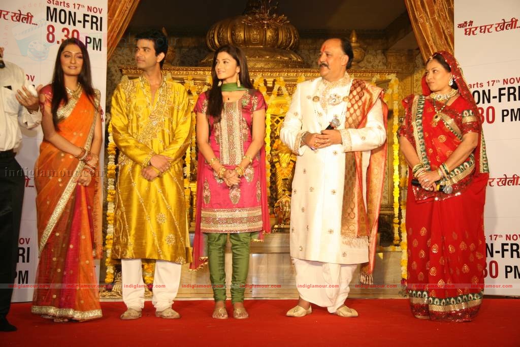 Zee Tv's Yahan Mein Ghar Kheli serial music launch Event hd photo