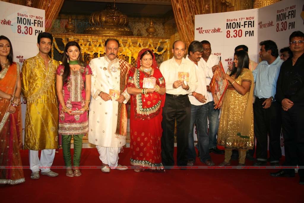 Zee Tv's Yahan Mein Ghar Kheli serial music launch Event hd photo