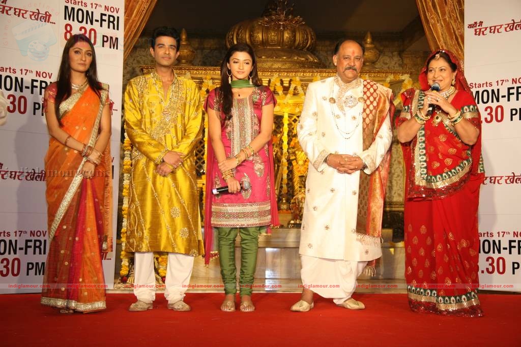 Zee Tv's Yahan Mein Ghar Kheli serial music launch Event hd photo