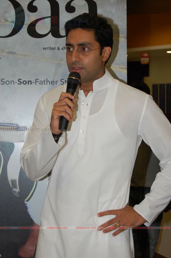 Abhishek Bachchan promotes film 'Paa' Event hd photo