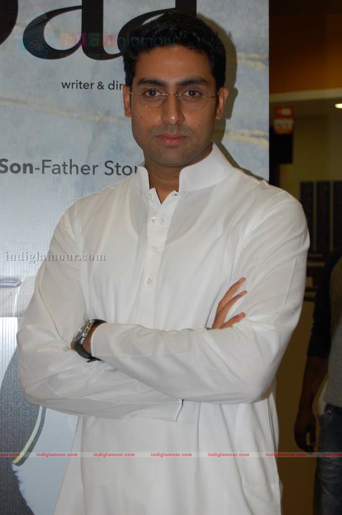 Abhishek Bachchan promotes film 'Paa' Event hd photo
