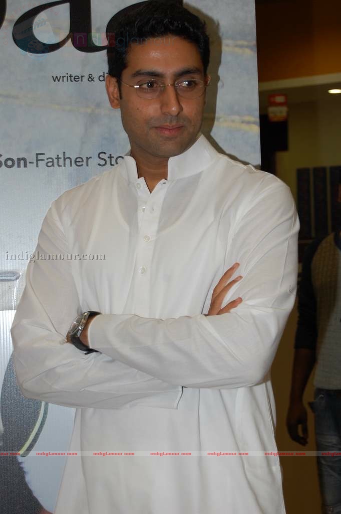 Abhishek Bachchan promotes film 'Paa' Event hd photo