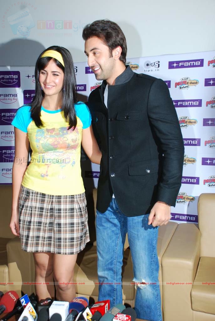 Ranbir Katrina at Fame Malad Event hd photo