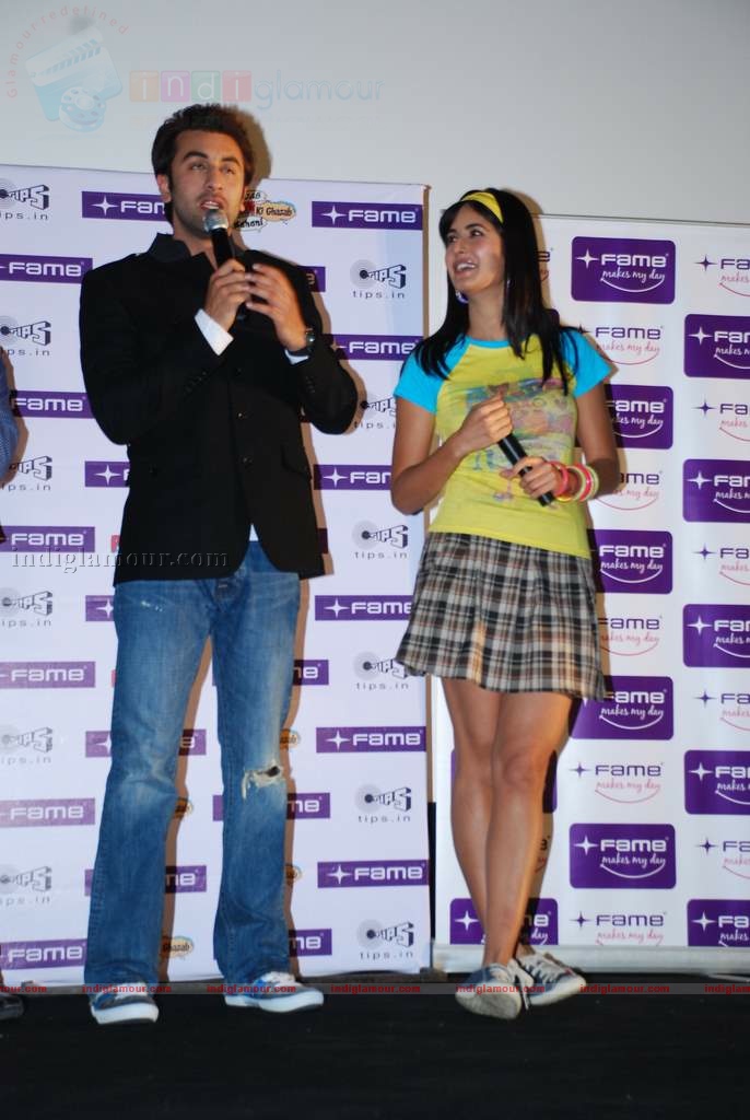 Ranbir Katrina at Fame Malad Event hd photo