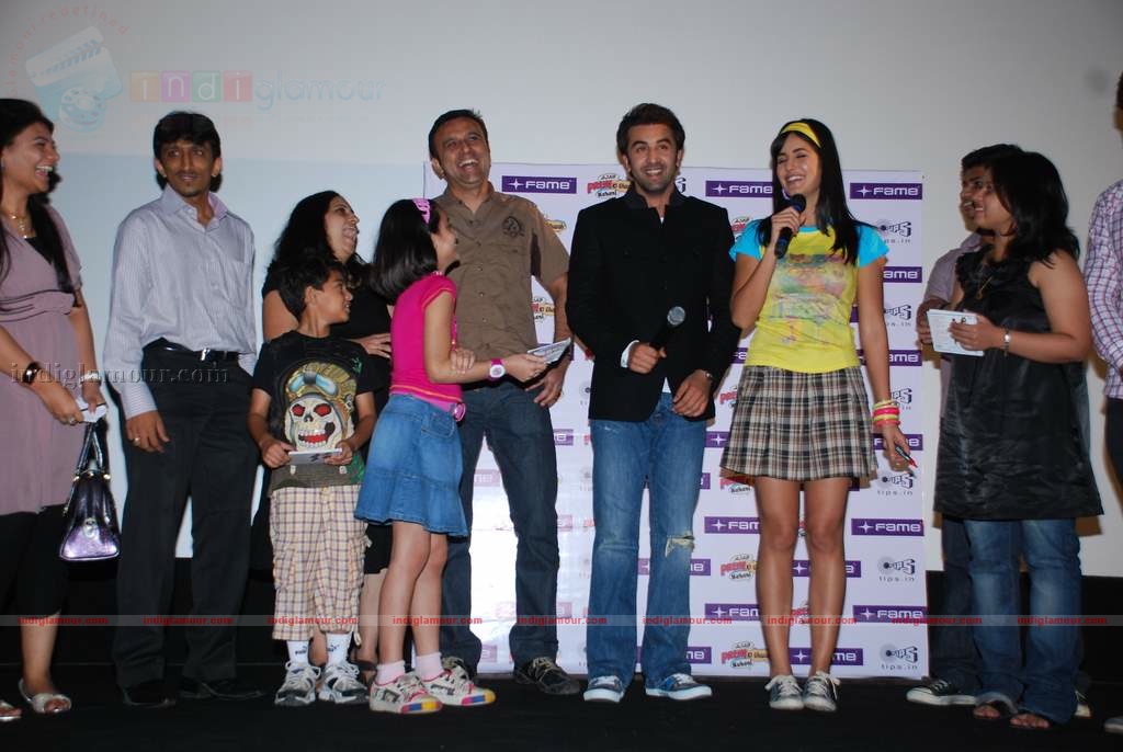Ranbir Katrina at Fame Malad Event hd photo