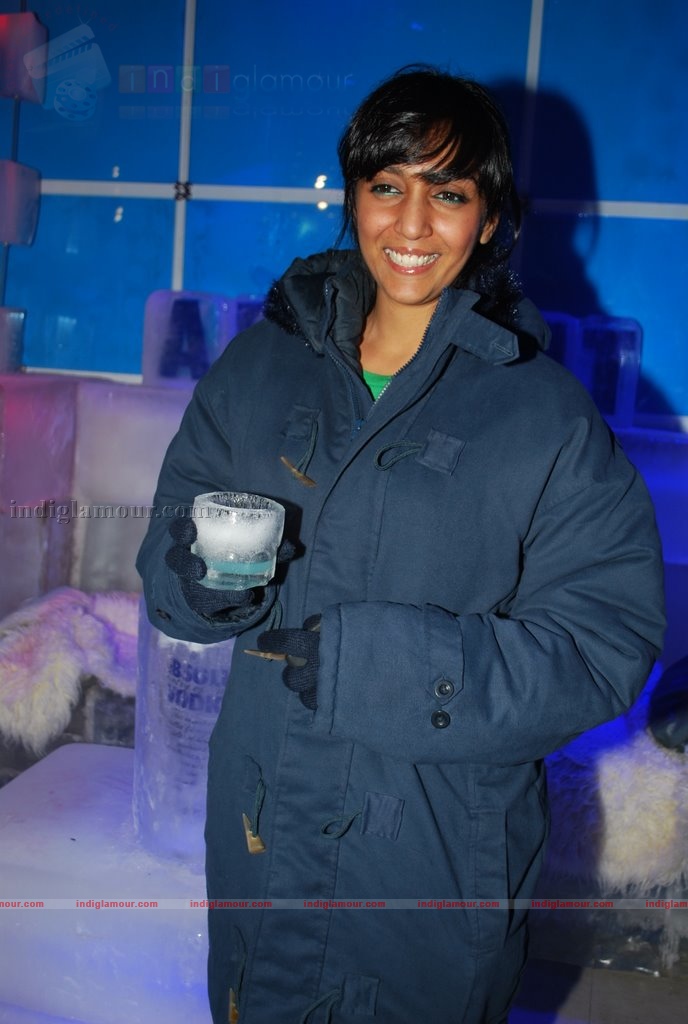 Shweta Salve at the launch of ICE BAR Fahrenhiet 21 Event hd photo