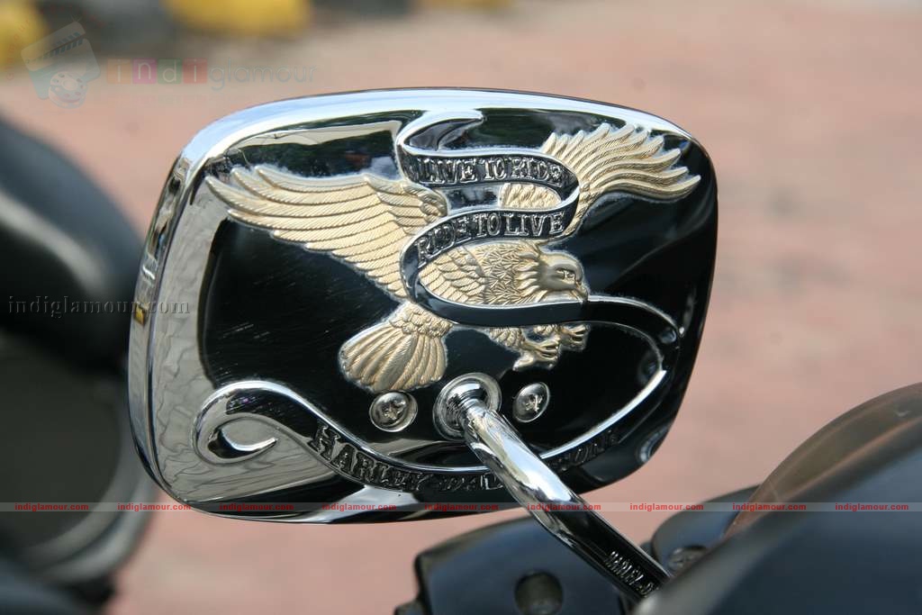 Sohail Khan with his son at Harley Davidson rally Event hd photo