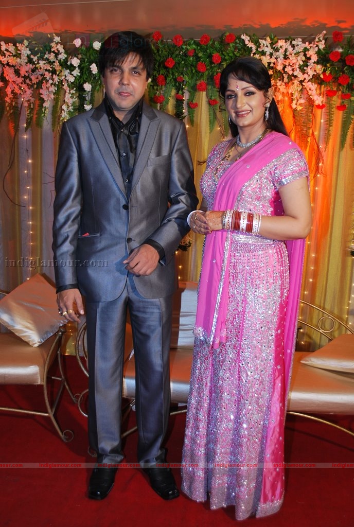 Upasana Singh's wedding reception Event hd photo