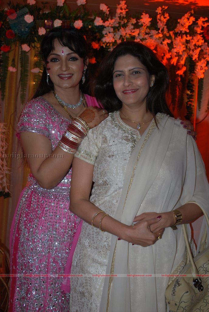 Upasana Singh's wedding reception Event hd photo