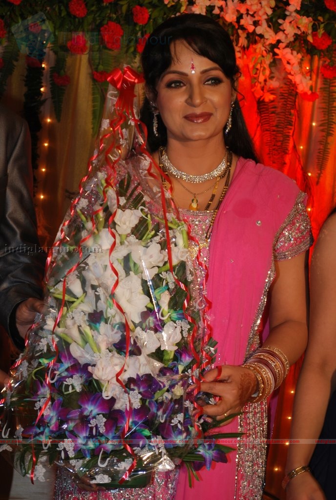 Upasana Singh's wedding reception Event hd photo