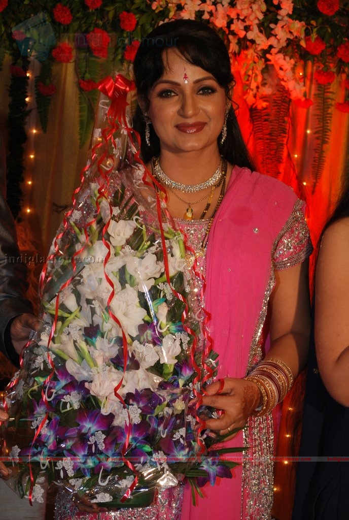 Upasana Singh's wedding reception Event hd photo
