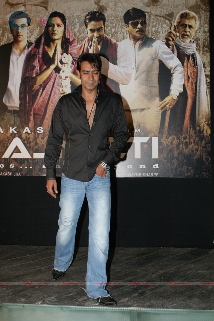 Ajay Devgan unveils the first look of Raajniti Event hd photo