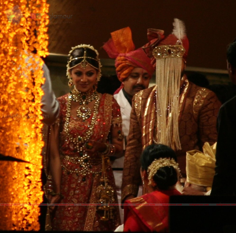 Shilpa Shetty's Wedding and reception Event hd photo