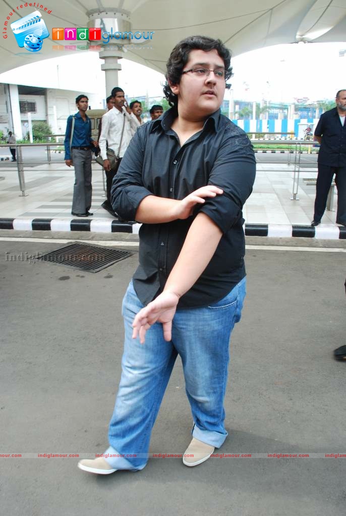 Jermaine Jackson arrives in Mumbai to record with Adnan Sami  Event hd photo