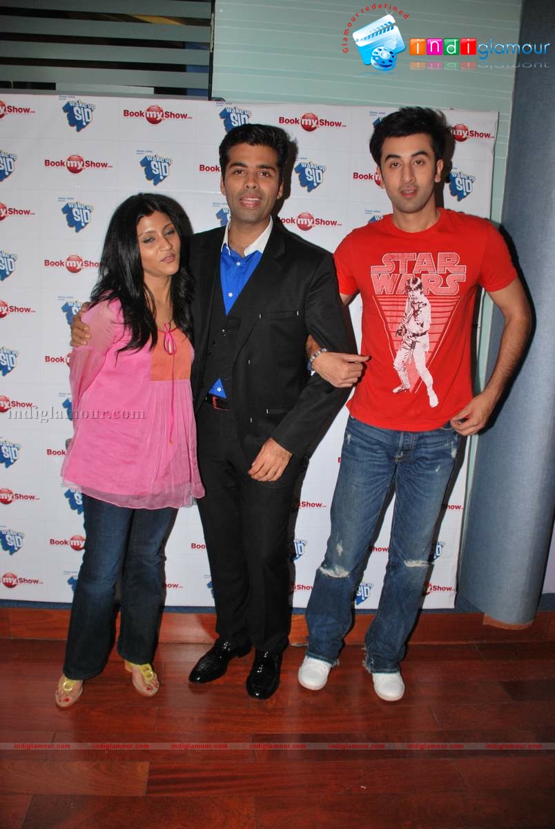 Exclusive Wake Up Sid photo shoot for bookmyshow.com winners Event hd photo