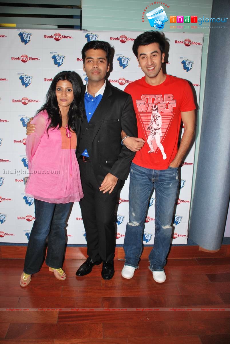Exclusive Wake Up Sid photo shoot for bookmyshow.com winners Event hd photo