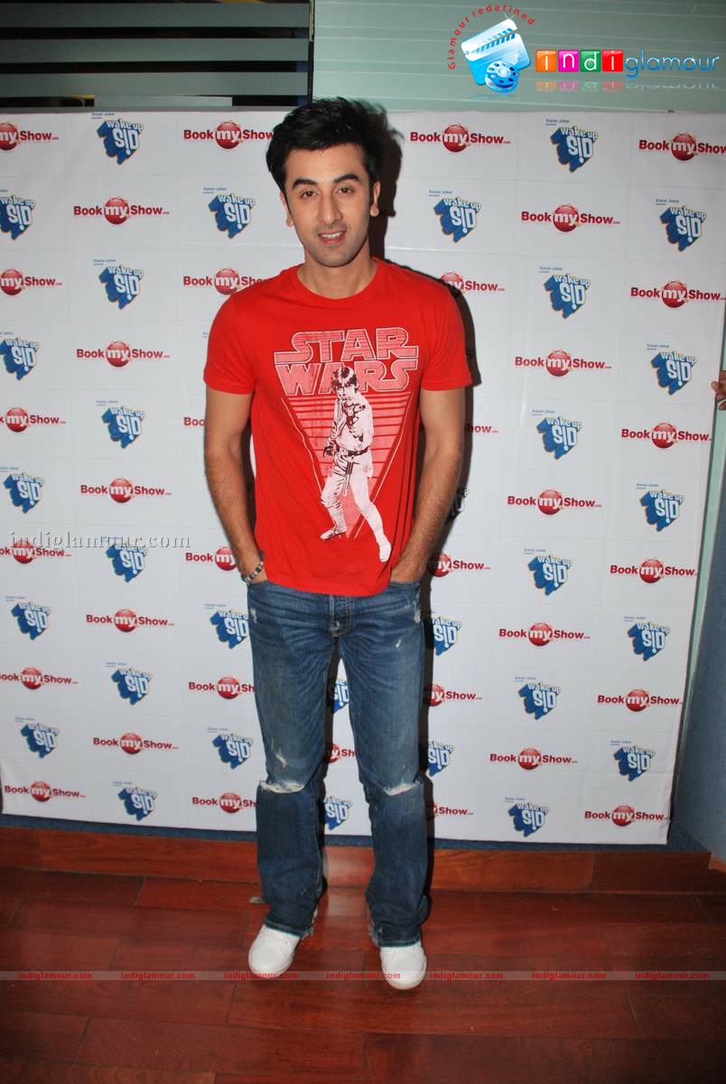Exclusive Wake Up Sid photo shoot for bookmyshow.com winners Event hd photo