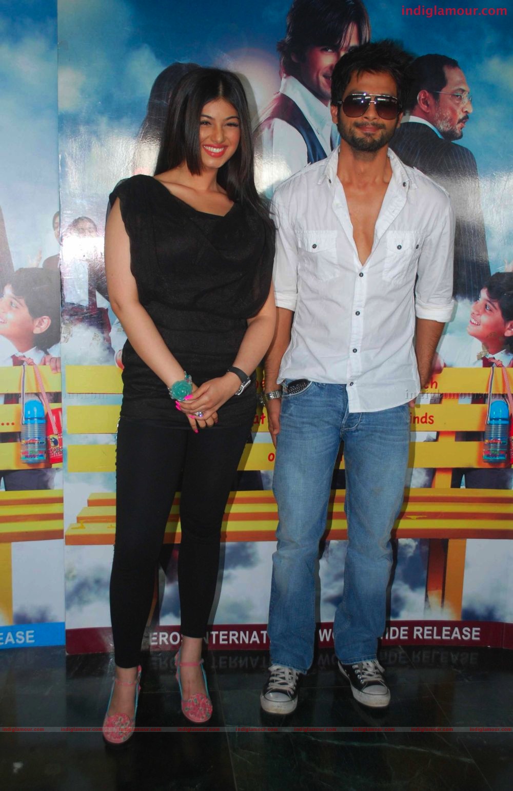Sahid Kapoor and Ayesha Takiya promotes Paathshala Event hd photo