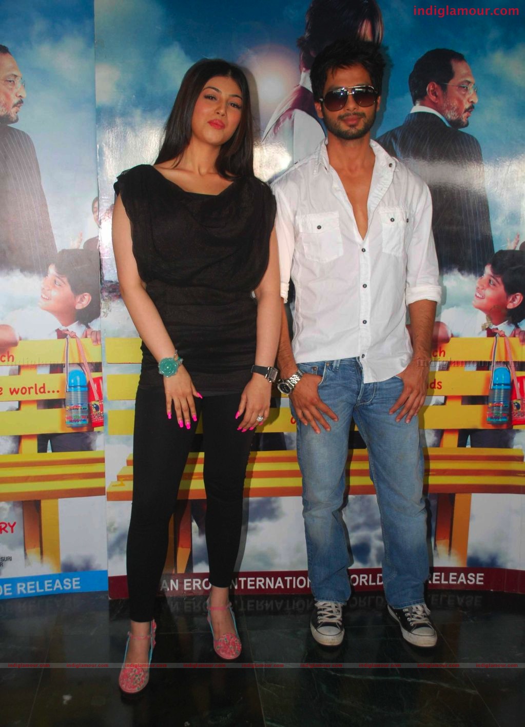 Sahid Kapoor and Ayesha Takiya promotes Paathshala Event hd photo