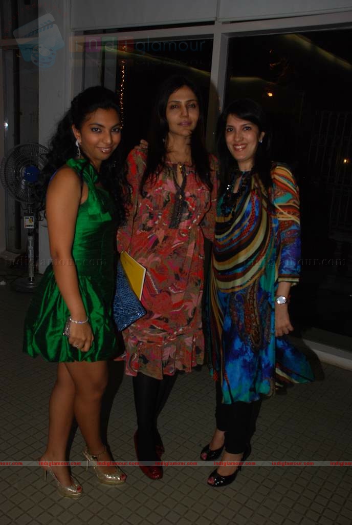 Perizaad Zoraibian at artist Janvi Mahimtura's art exhibition Event hd photo