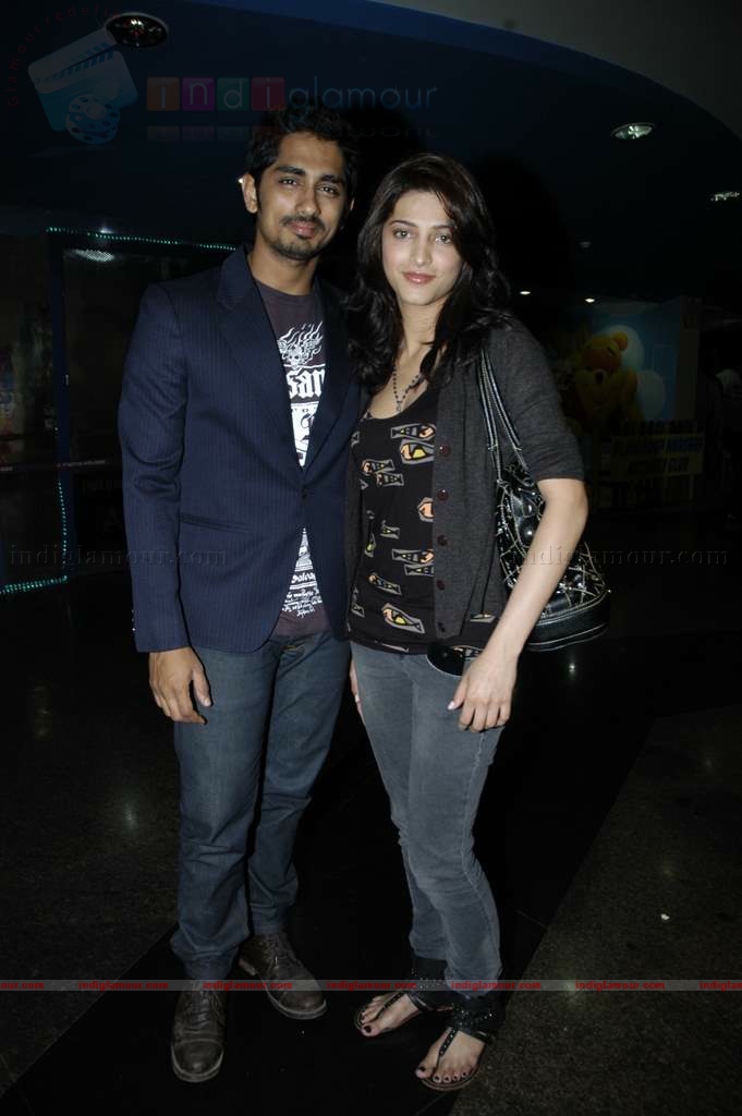 Shruti Hassan at Siddharth's special screening of film Striker Event hd photo
