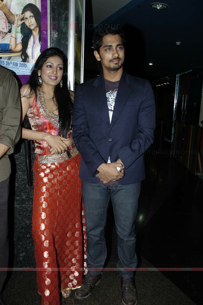 Shruti Hassan at Siddharth's special screening of film Striker Event hd photo