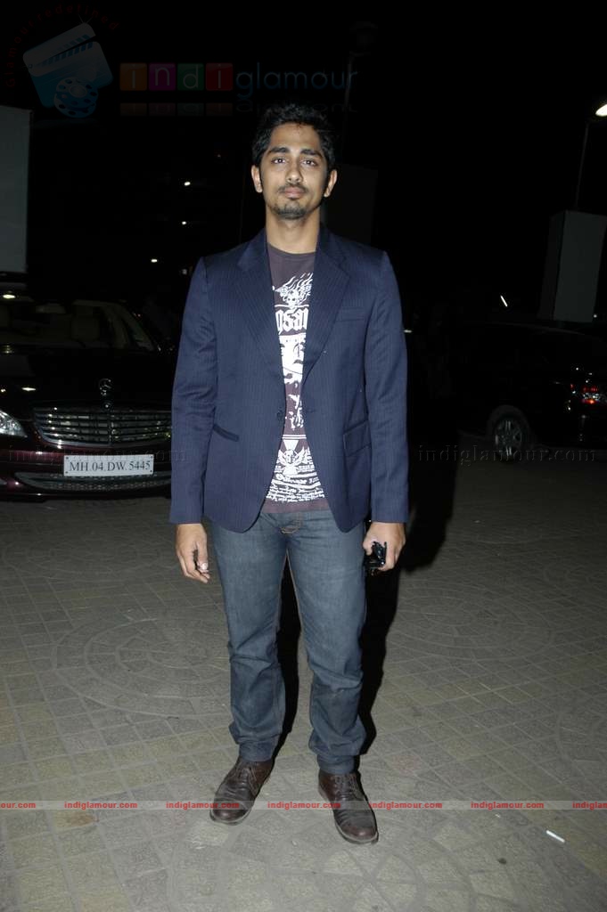 Shruti Hassan at Siddharth's special screening of film Striker Event hd photo